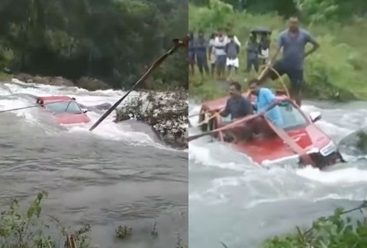 toyota hilux off roading accident
