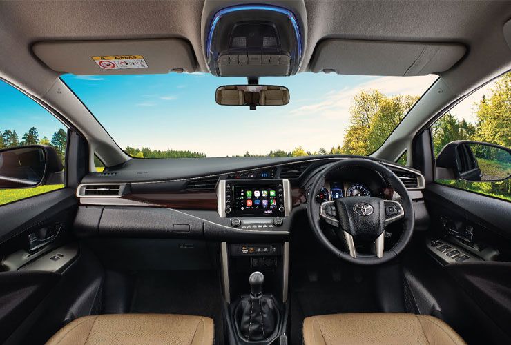 toyota innova crysta interior