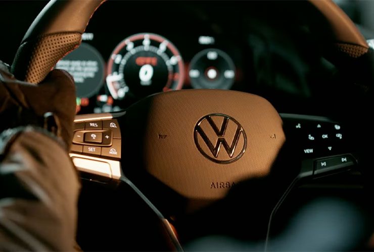 volkswagen golf gti steering wheel