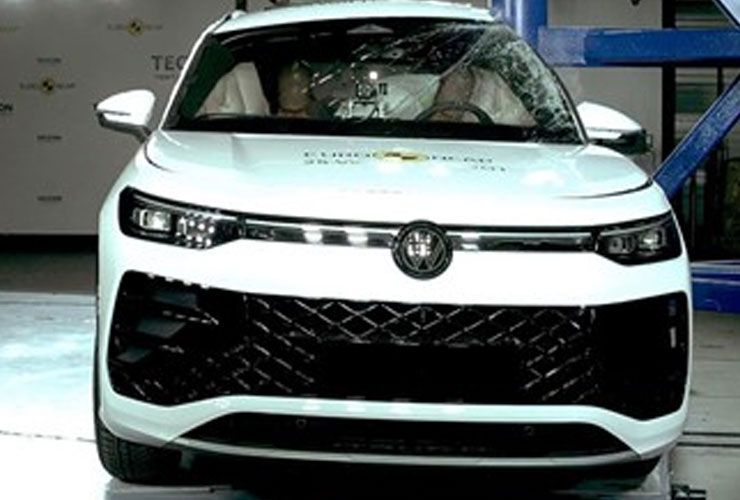volkswagen tayron crash test rating
