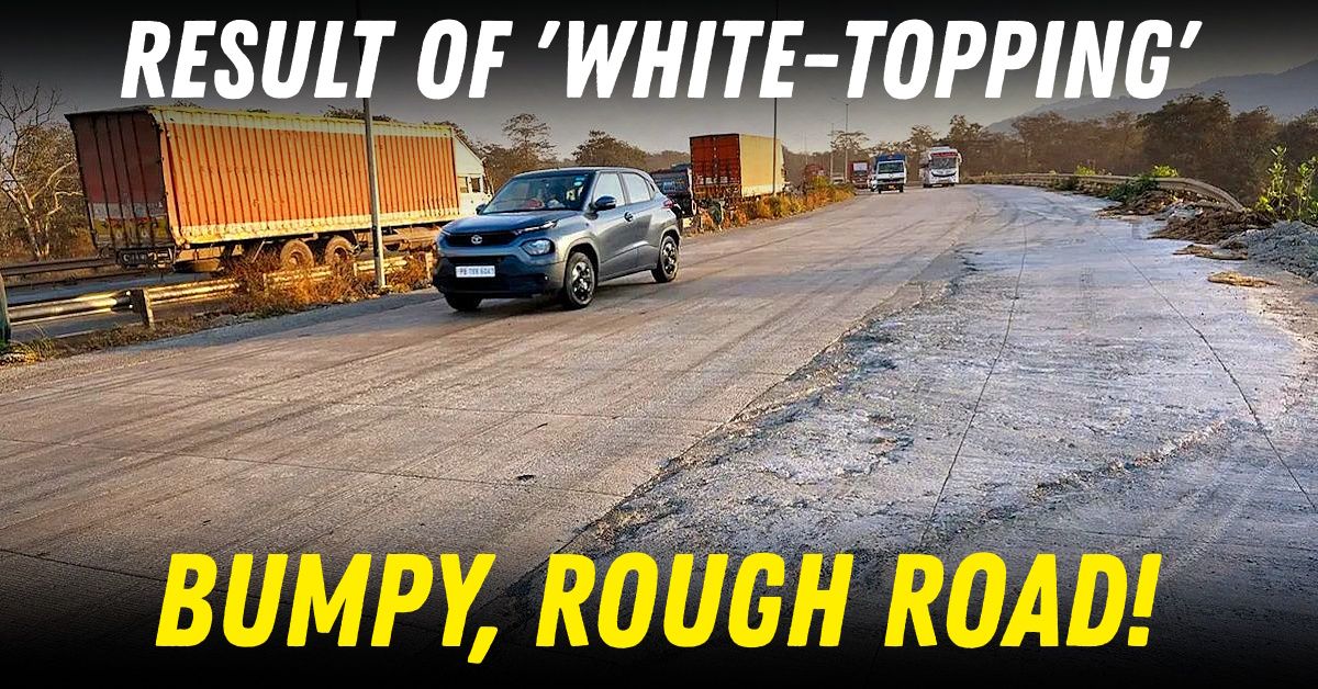 white topping road bad bumpy rough condition india featured white topping road bad bumpy rough condition india featured