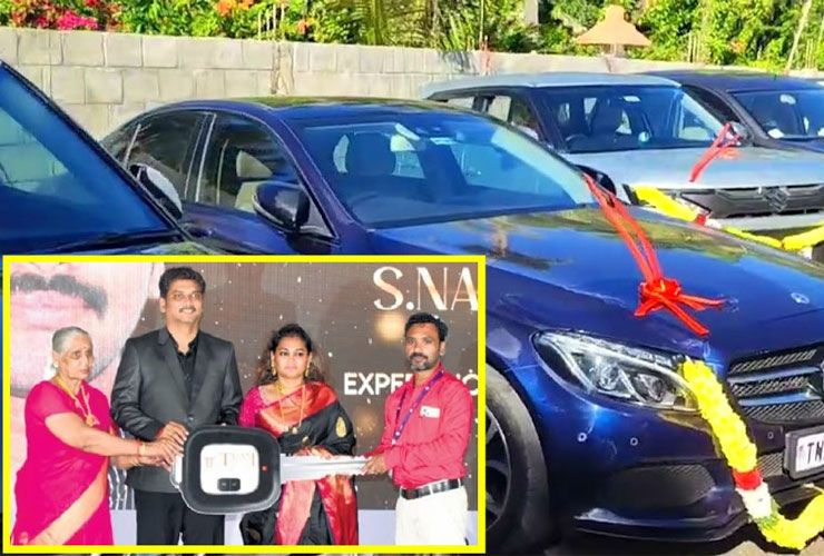 company gifts cars to employees