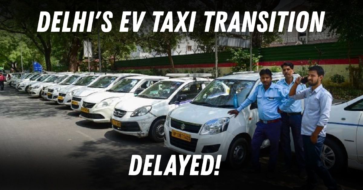 Delhi Ola Uber EVs