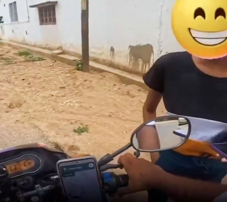 girl books bike taxi for 180m 