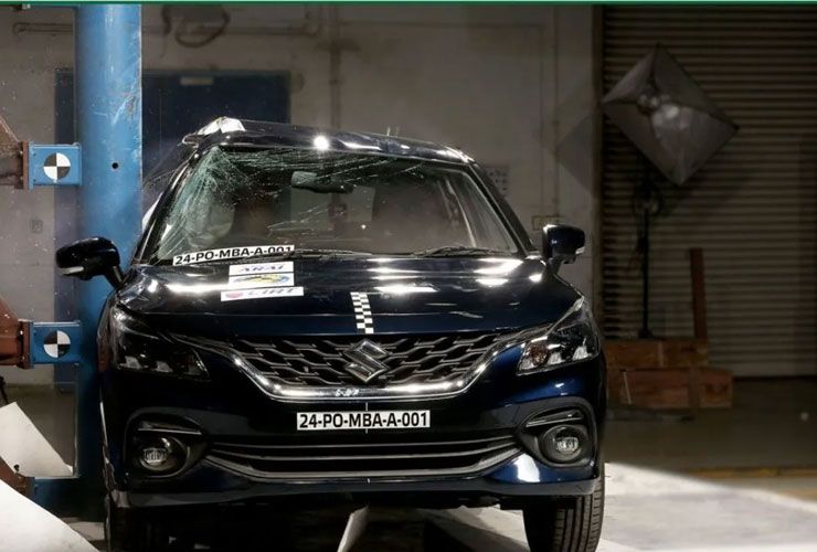 maruti baleno safety rating