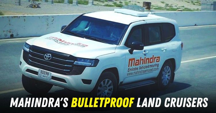 mahindra bulletproof toyota land cruisers featured mahindra bulletproof toyota land cruisers featured