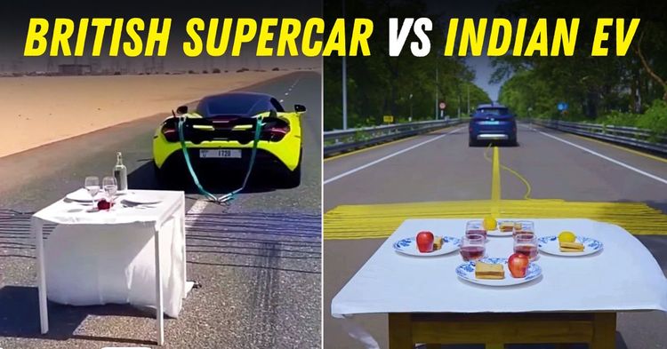 mclaren 720s vs tata harrier.ev table cloth test featured mclaren 720s vs tata harrier.ev table cloth test featured