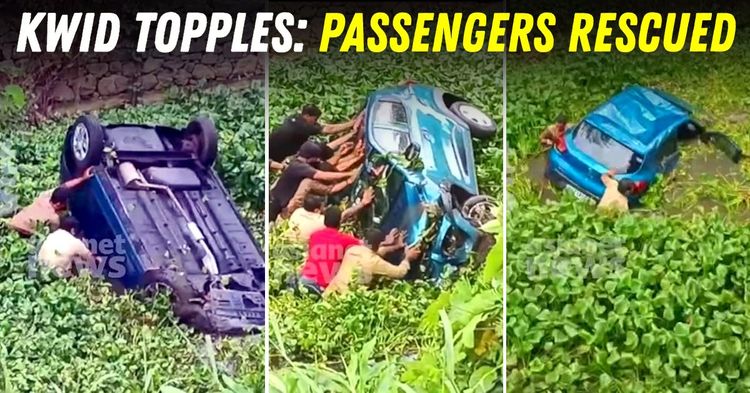 renault kwid topples grandma grandkids rescued auto drivers kerala featured renault kwid topples grandma grandkids rescued auto drivers kerala featured