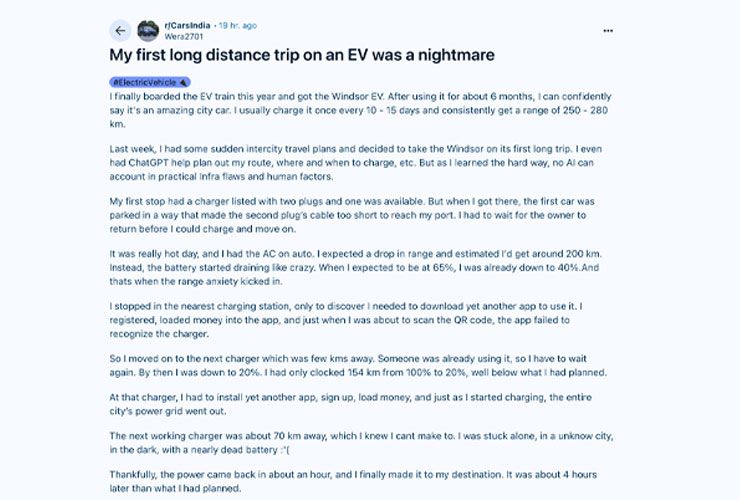 mg windsor owner experience