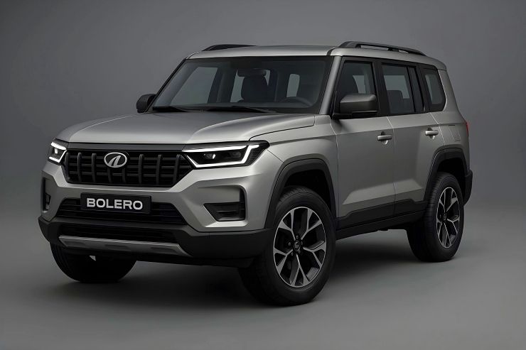 new mahindra bolero front