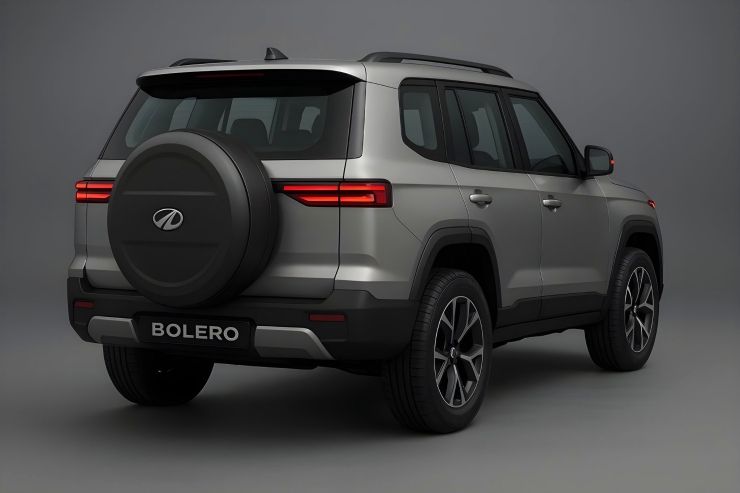 new mahindra bolero rear