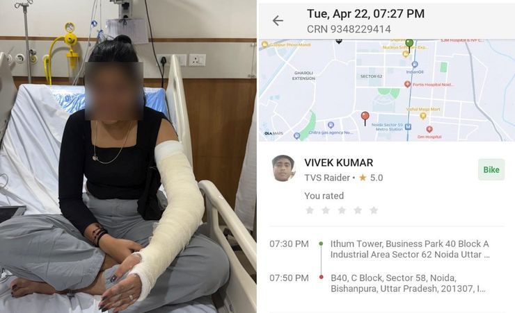 ola bike taxi accident