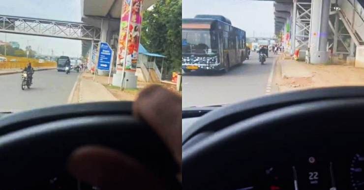 rajat dalal wrong side driving at 100 kmph