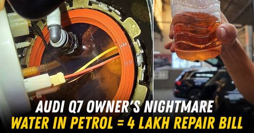audi q7 water in petrol 4 lakh bill featured audi q7 water in petrol 4 lakh bill featured