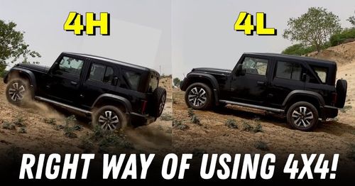 mahindra thar roxx owner demonstrates 4x4 correct usage featured