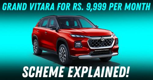 maruti suzuki grand vitara 9999 per month scheme featured maruti suzuki grand vitara 9999 per month scheme featured