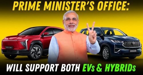 prime minister's office electric vehicles vs hybrid cars support india featured