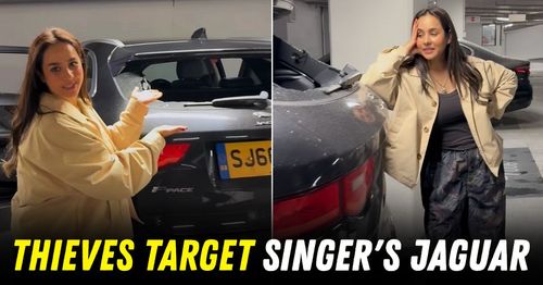 punjabi singer sunanda sharma jaguar f type suv broken into louis vuitton bags stolen london punjabi singer sunanda sharma jaguar f type suv broken into louis vuitton bags stolen london
