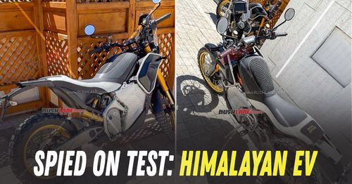 royal enfield himalayan ev spied on test royal enfield himalayan ev spied on test