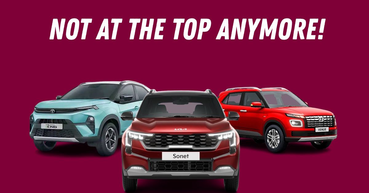 Tata Nexon, Kia Sonet and Hyundai Venue