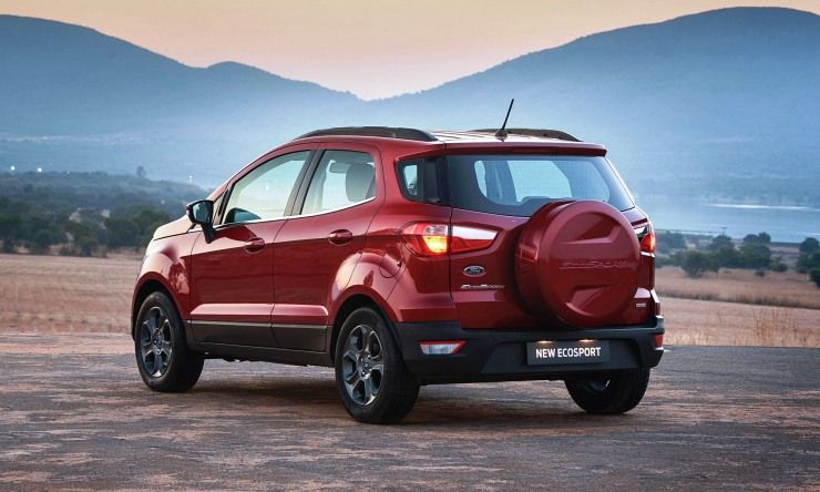 used ford ecosport rear