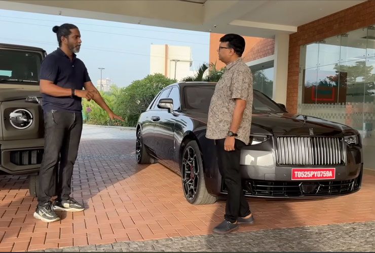 venu gopalakrishnan about his series 2 rolls royce ghost black badge