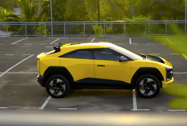 yellow mahindra be6