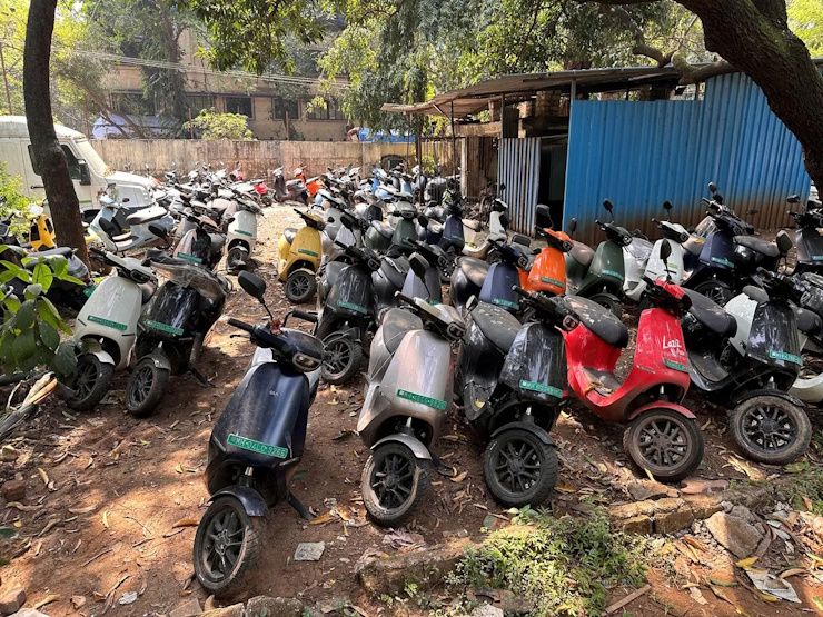 192 ola electric scooters seized by maharashtra rto