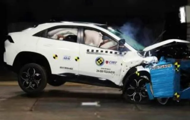 2024 Tata Curvv BNCAP crash test 