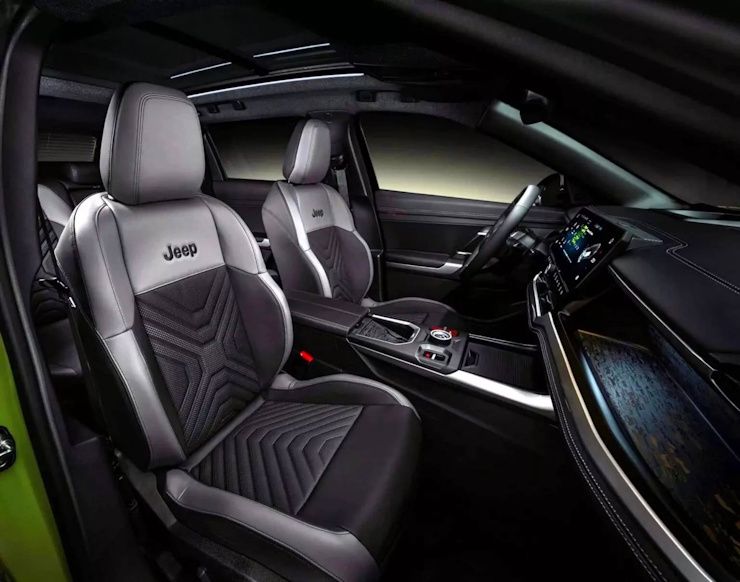 2025 all new jeep compass mid sized suv interiors