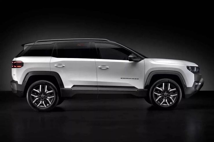 2025 all new jeep compass mid sized suv profile