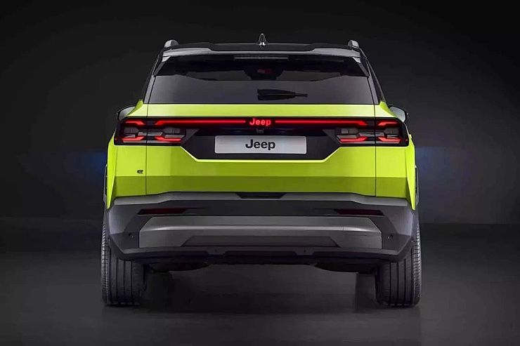 2025 all new jeep compass mid sized suv rear