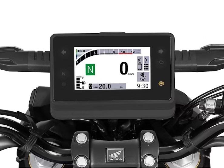 2025 honda hornet cb 125 instrument cluster