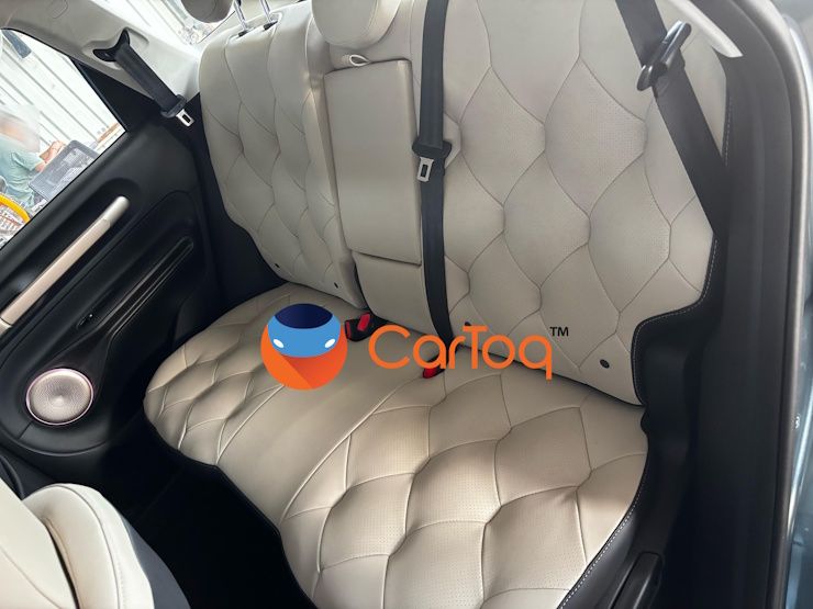 2025 mg windsor pro 50 kwh electric crossover utility vehicle rear seat