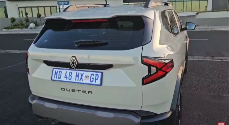 2025 renault duster rhd rear