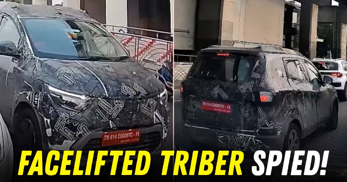 2025 renault triber facelift spyshot featured