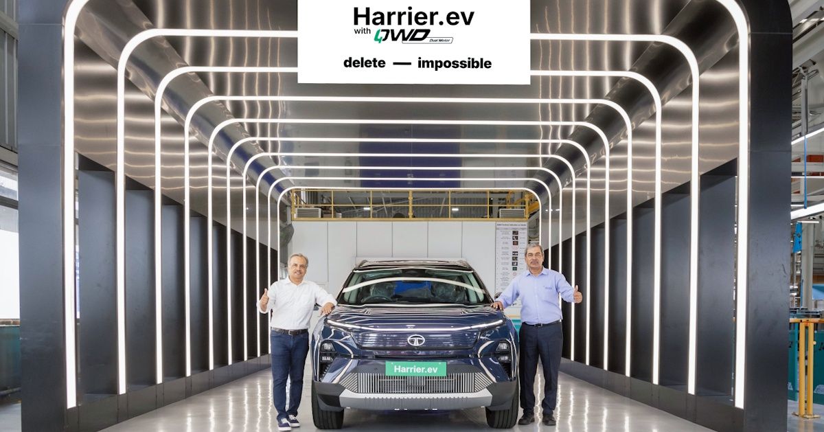 2025 tata harrier.ev production begins featured 2025 tata harrier.ev production begins featured