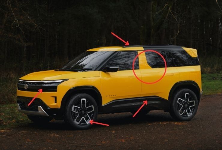 2025 Tata Sierra left 