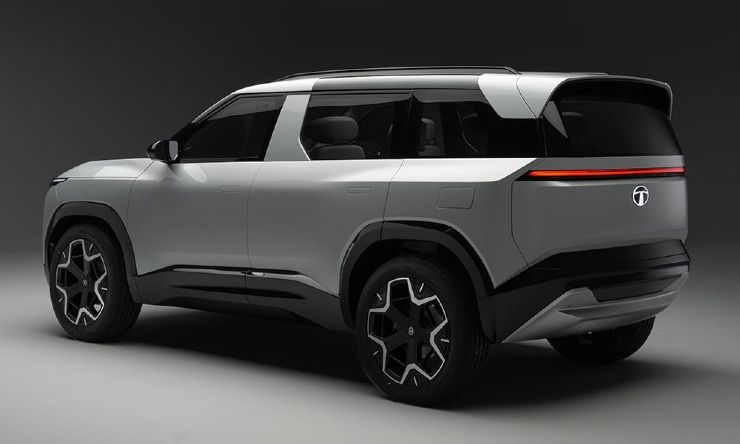 2025 Tata Sierra rear