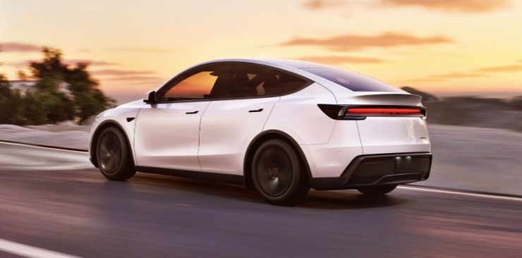 2025 Tesla Model Y rear