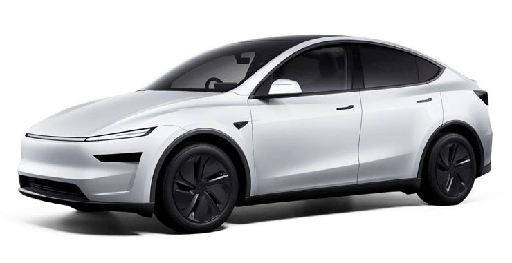 2025 Tesla Model Y White