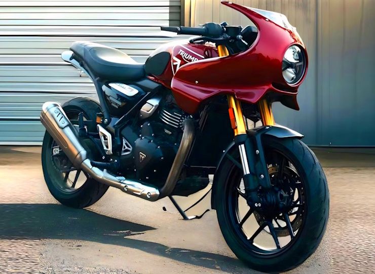 2025 triumph thruxton 400cc cafe racer motorcycle