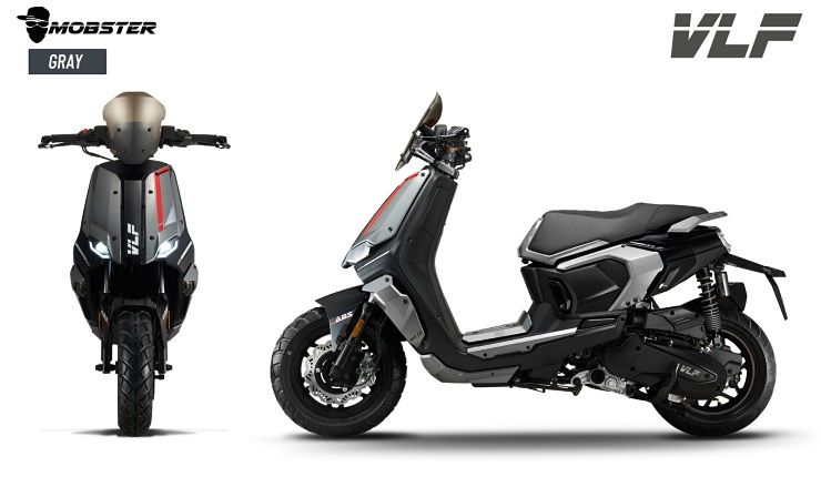2025 vlf mobster scooter grey