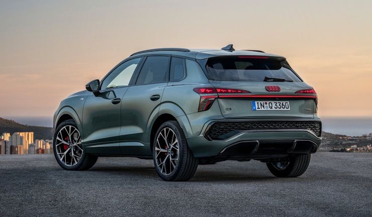2026 audi q3 luxury suv rear