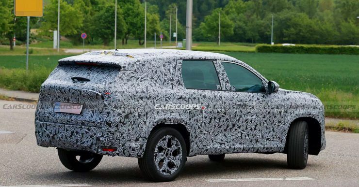 2026 Renault boreal test mule rear
