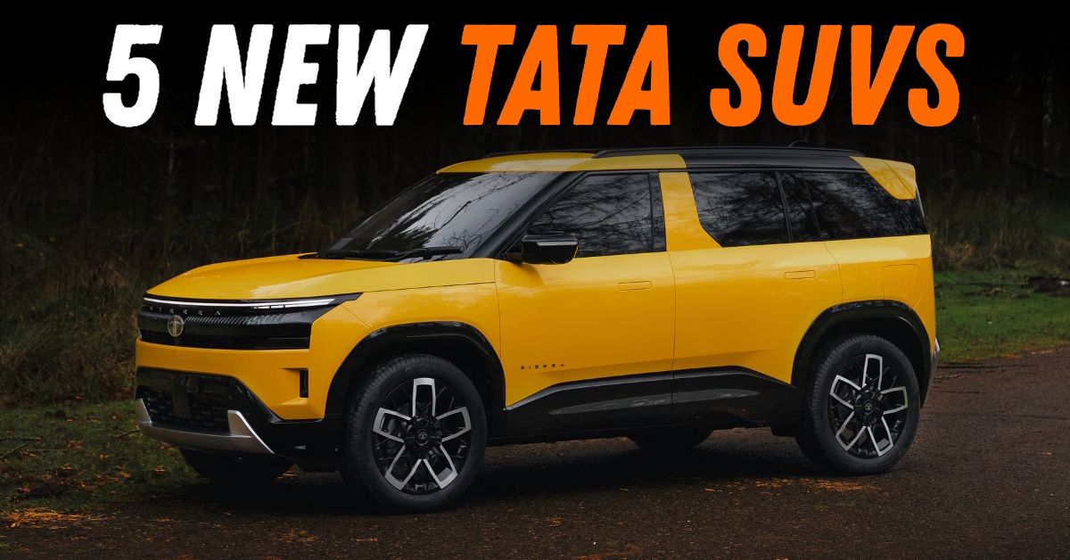 5 new tata suvs upcoming 2025 featured 5 new tata suvs upcoming 2025 featured