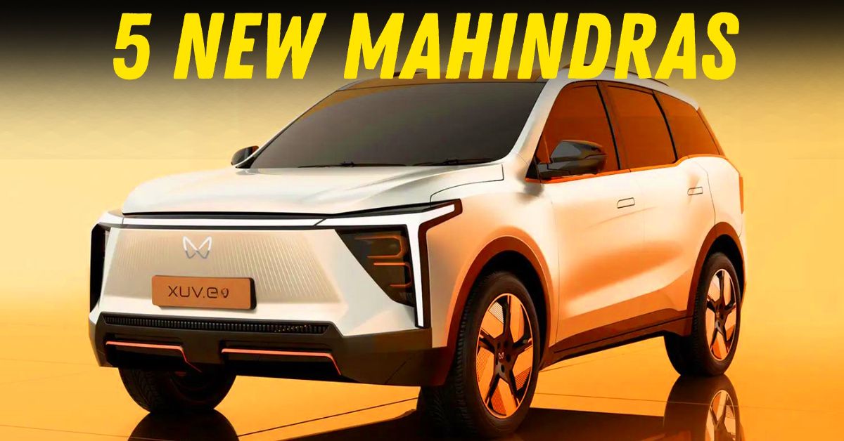 5 new mahindra SUVs upcoming launch india featured