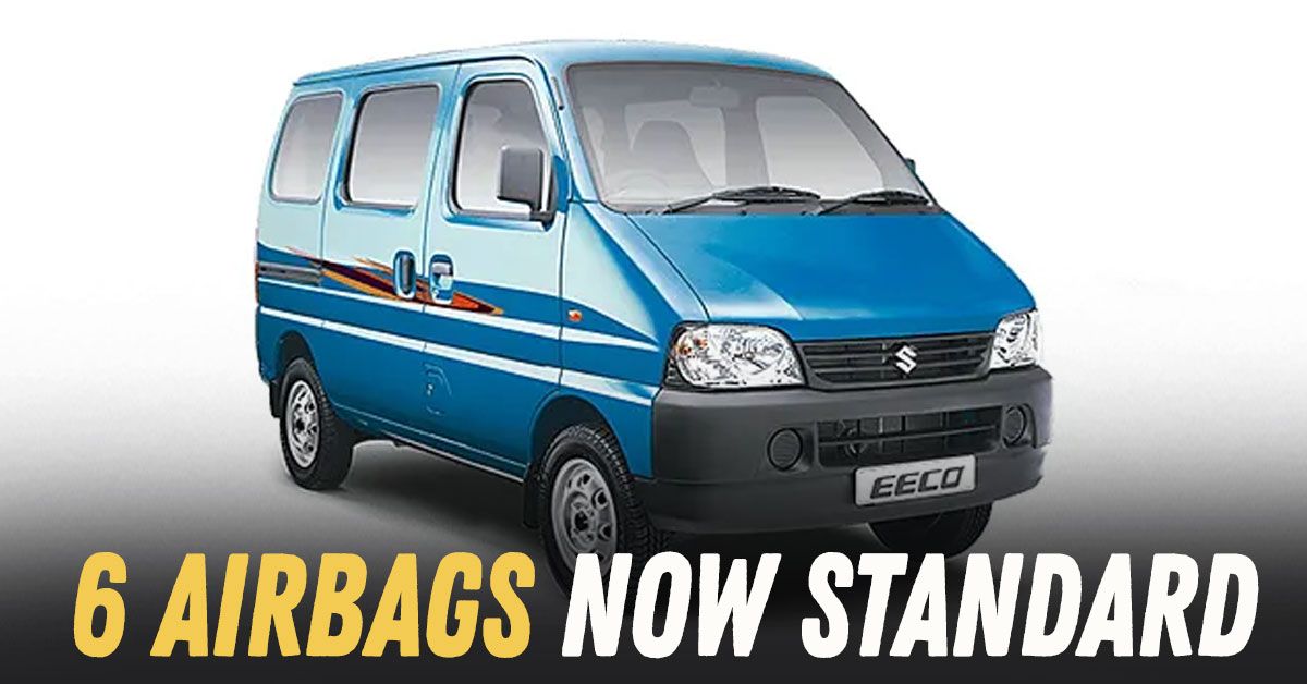 6 airbags standard on maruti arena models 6 airbags standard on maruti arena models