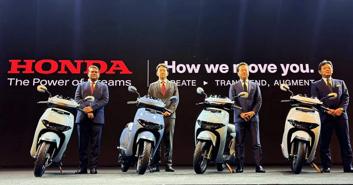 Honda Activa e and QC1 unveiled 