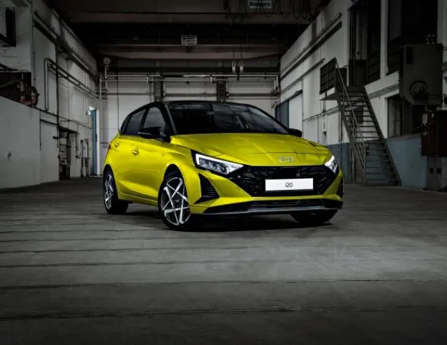Hyundai i20 facelift front